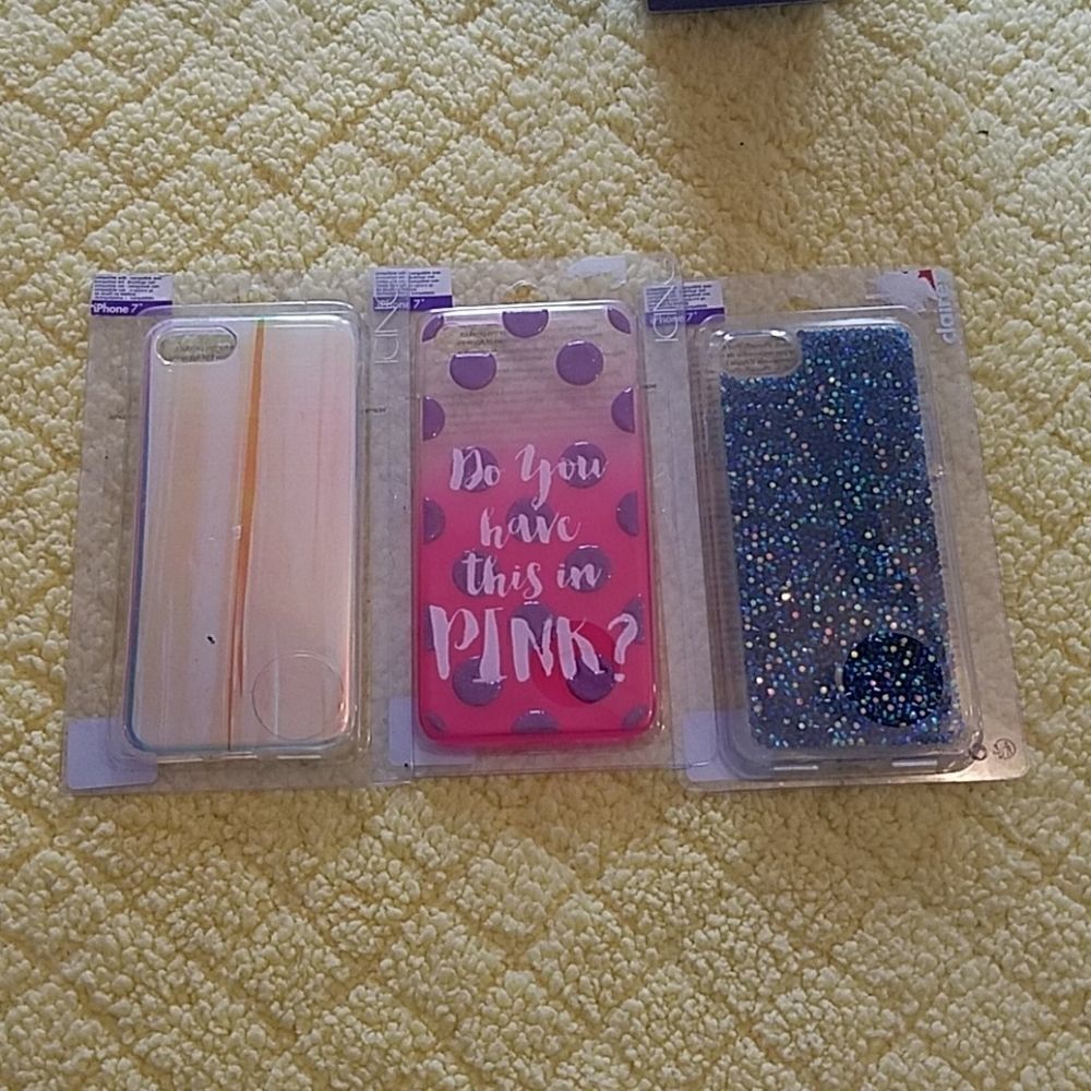 ✔ 5 for $25 iPhone 7 phone case lot